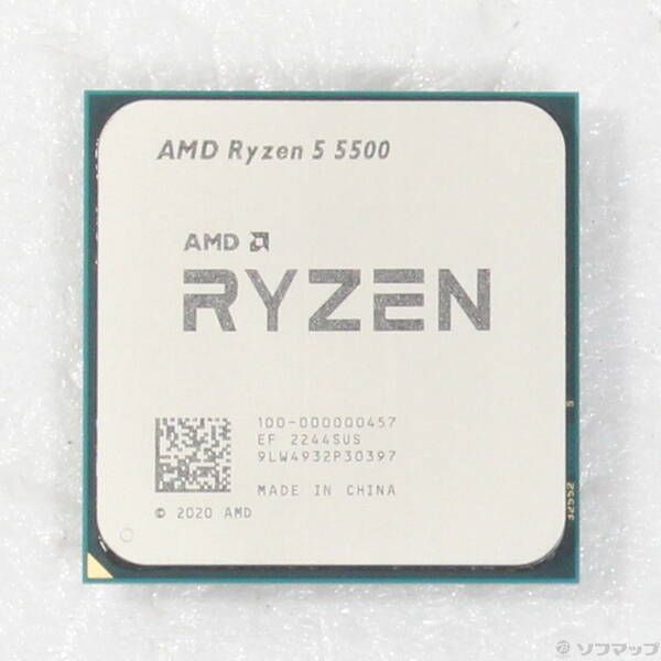 AMD Ryzen 5 5500 CPU AM4 中古品 - メルカリ
