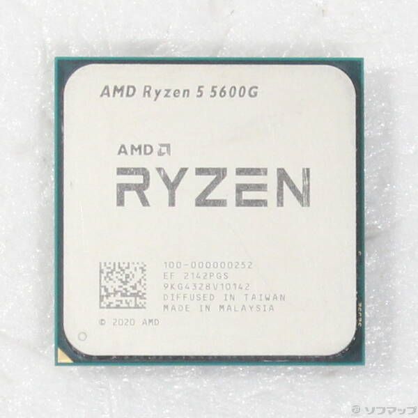 ソフマップ 〔中古品〕 Ryzen 5 5600G 〔3.9GHz／SOCKET AM4〕【377】