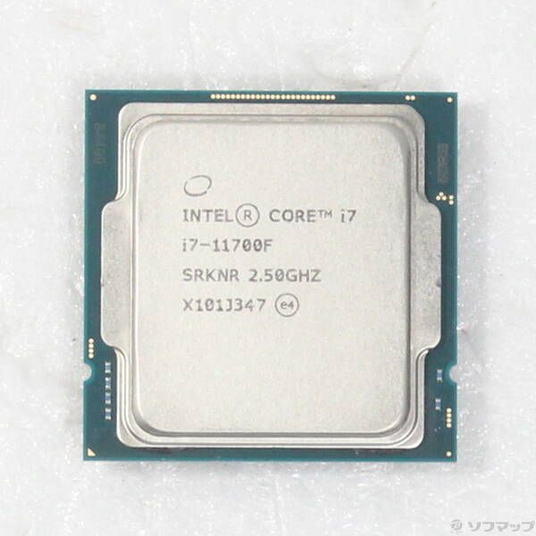 ソフマップ 〔中古品〕 Core i7 11700F 〔2.5GHz／LGA 1200〕【377】