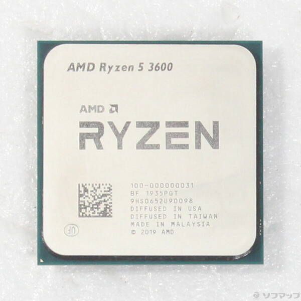 ソフマップ 〔中古品〕 Ryzen 5 3600 〔3.6GHz／SOCKET AM4〕【377】