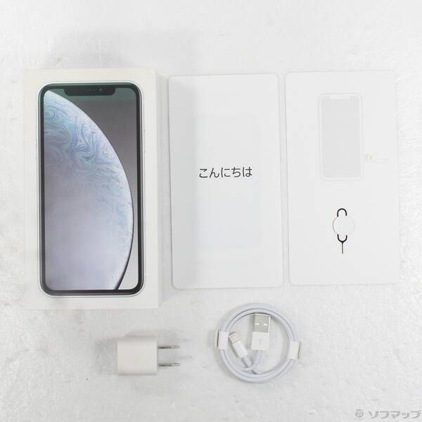 中古】iPhone XR 64GB ホワイト SIMフリー - メルカリ