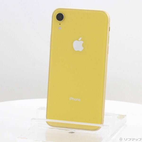 ソフマップ 〔中古品〕 iPhoneXR 64GB イエロー MT082J／A SIMフリー
