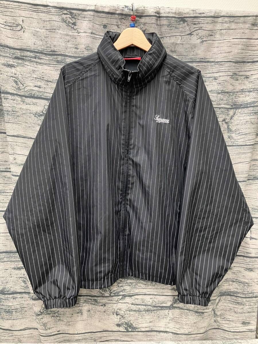Supreme シュプリーム ブルゾン reflective pinstripe track jacket 24FW Lサイズ