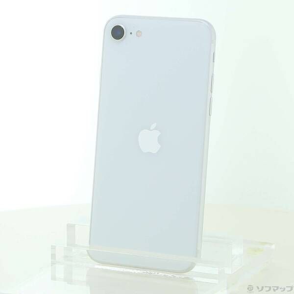 ソフマップ 〔中古品〕 iPhone SE 第2世代 128GB ホワイト MXD12J／A SIMフリー【258】