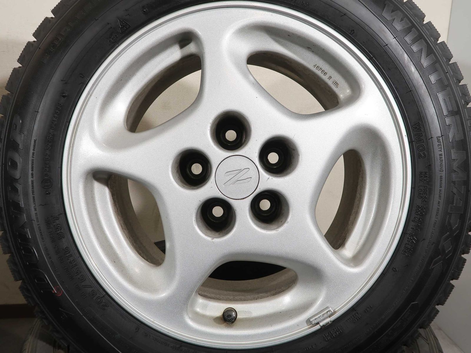 4本 日産 Z32 フェアレディZ 純正 16インチ 7.5J +45 5H PCD 114.3