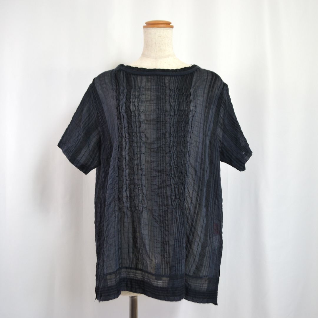 ISSEY MIYAKE HaaT イッセイミヤケ ハート 絹・麻ブレンドコットン