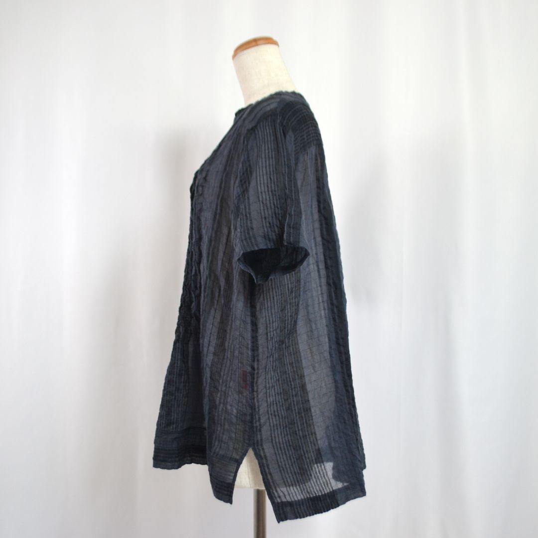 ISSEY MIYAKE HaaT イッセイミヤケ ハート 絹・麻ブレンドコットン