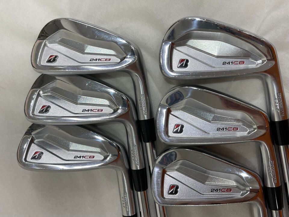 ブリヂストン　241CB　ダイナミックゴールド MID 115　S200フレックス　アイアンセット　中古　ゴルフドゥ！倉敷笹沖店【最短即日発送】