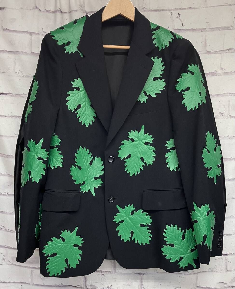 【24SS 新品タグ付き】COMME des GARCONS HOMME PLUS コムデギャルソン オム プリュス ドッキングテーラードジャケット Sサイズ メンズ 冬