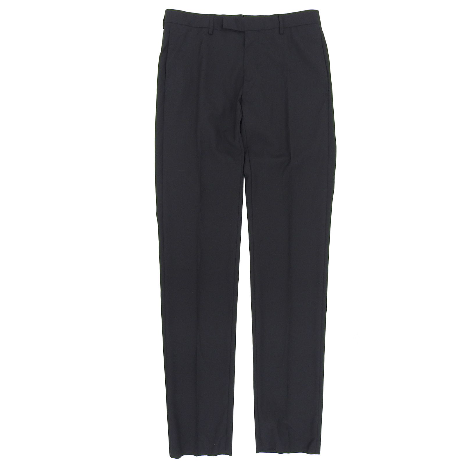 未使用品▲DIOR ディオール 633C720L4762 ウール シルク センタープレス テーパードパンツ スラックス 黒 46C イタリア製 正規品 メンズ