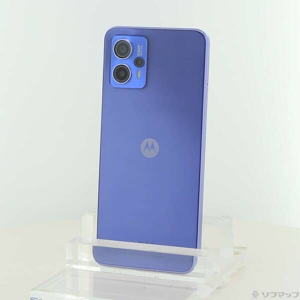 中古 moto g13 128GB ラベンダーブルー SIMフリー - メルカリ