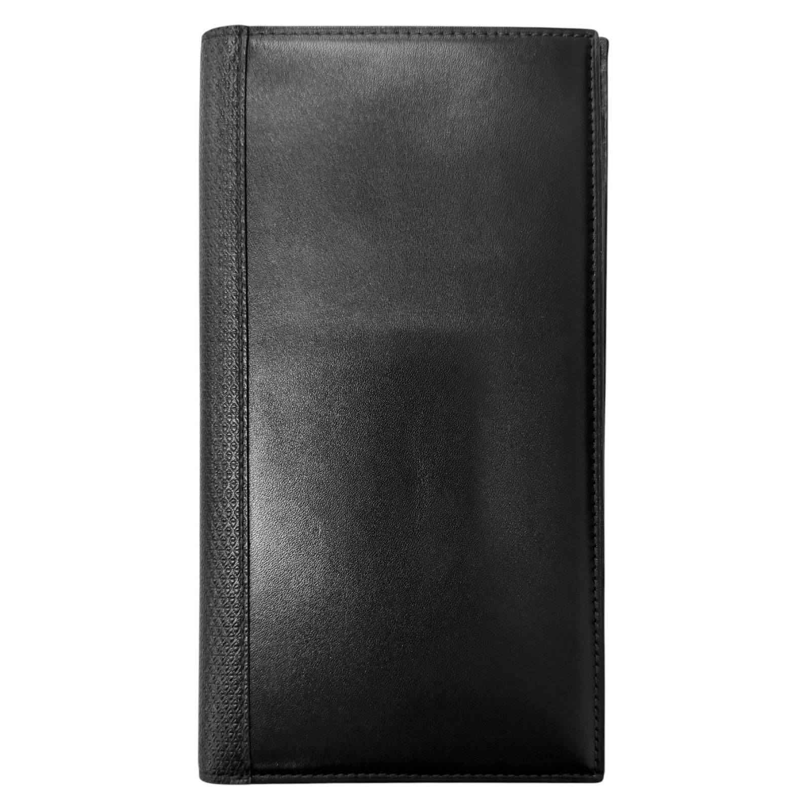 未使用品□John Lobb ジョンロブ Rasp Large Gusset Wallet レザー 二