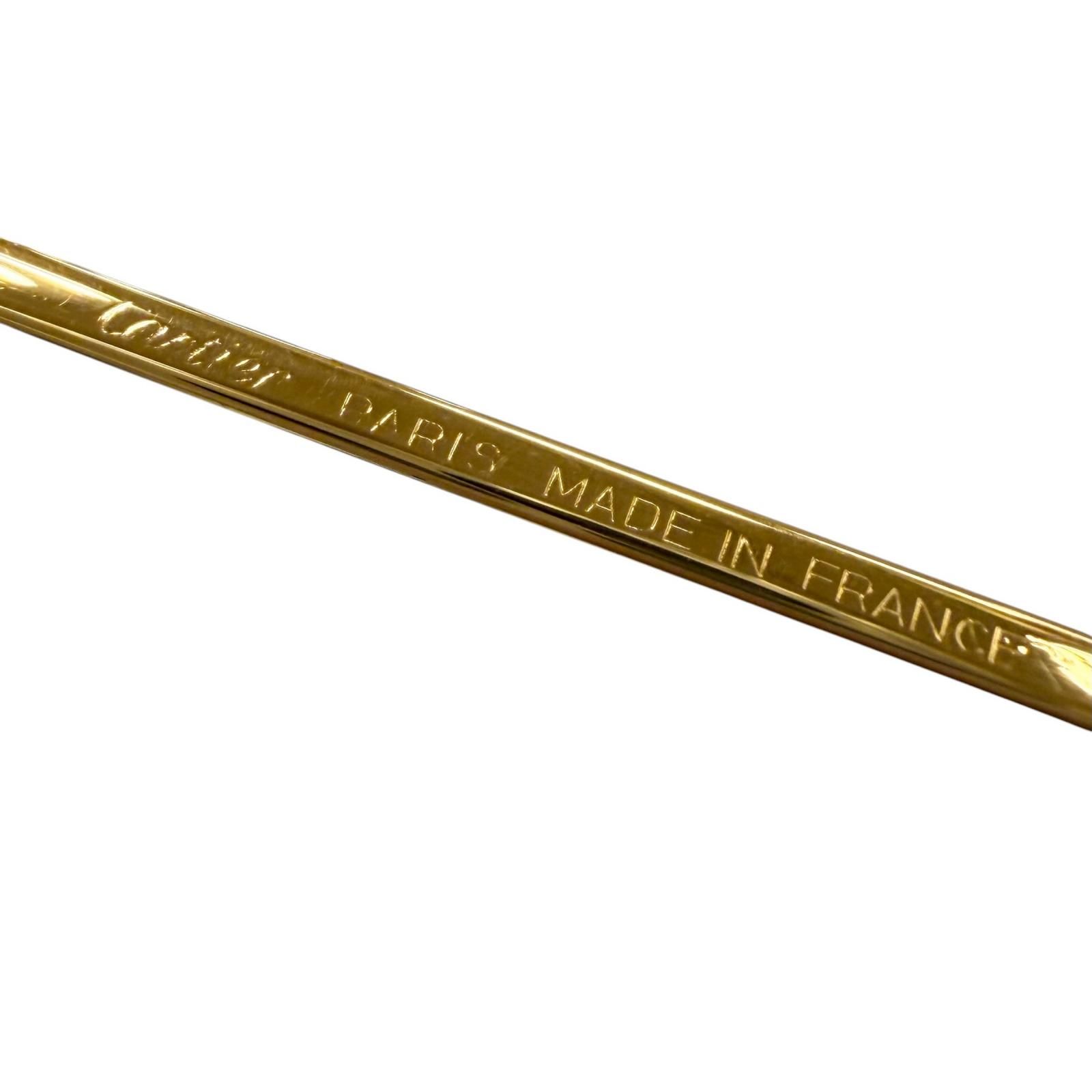 良品▽Cartier カルティエ ヴィンテージ トリニティ グラデーション