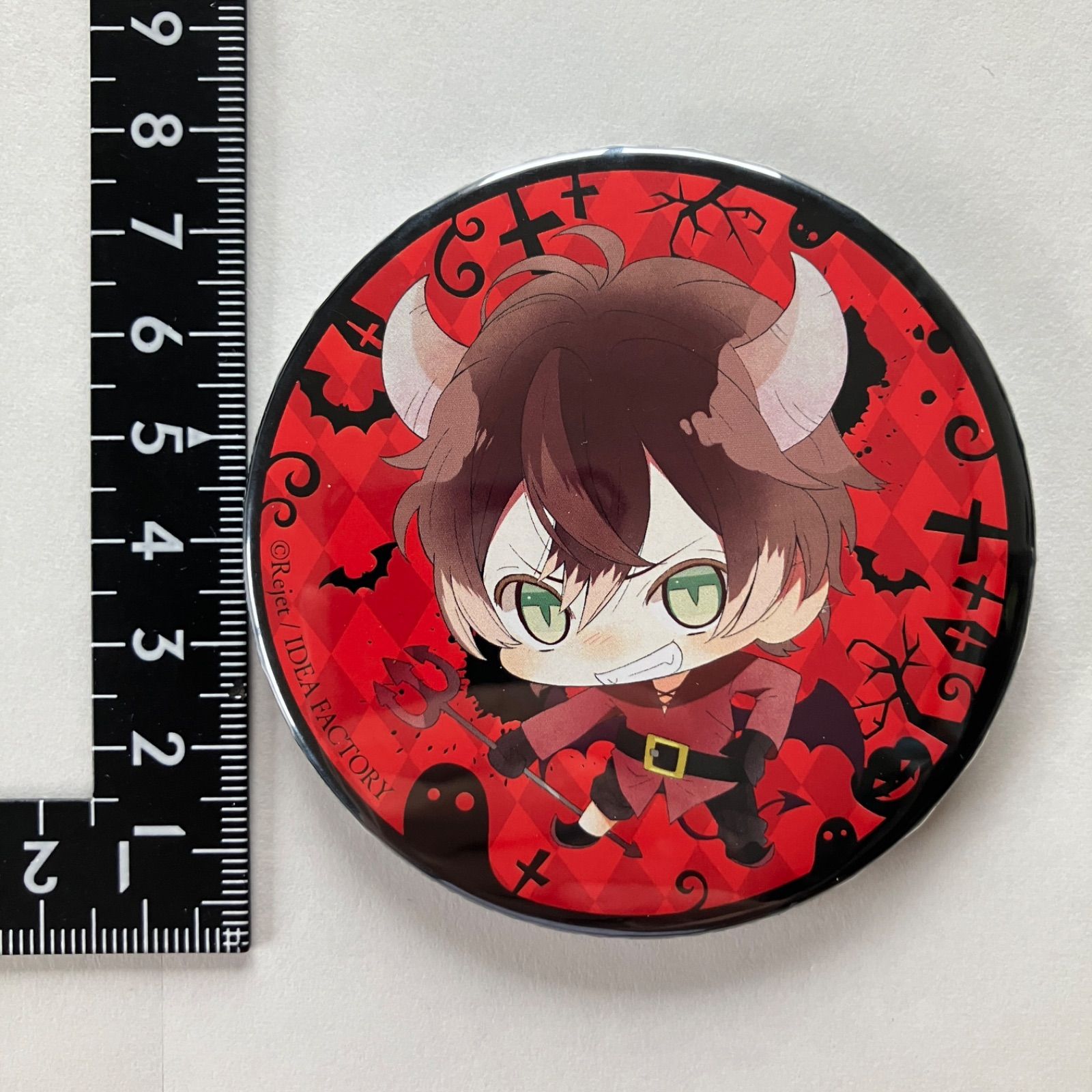 N10】 DIABOLIK LOVERS 逆巻アヤト(ダイヤ背景) SKiTDolce限定ビッグ缶