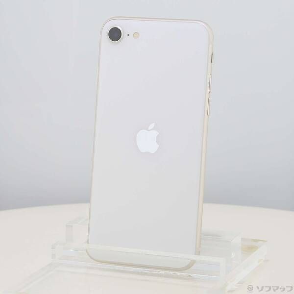 ソフマップ 〔中古品〕 iPhone SE 第3世代 64GB スターライト MMYD3J／A SIMフリー【258】
