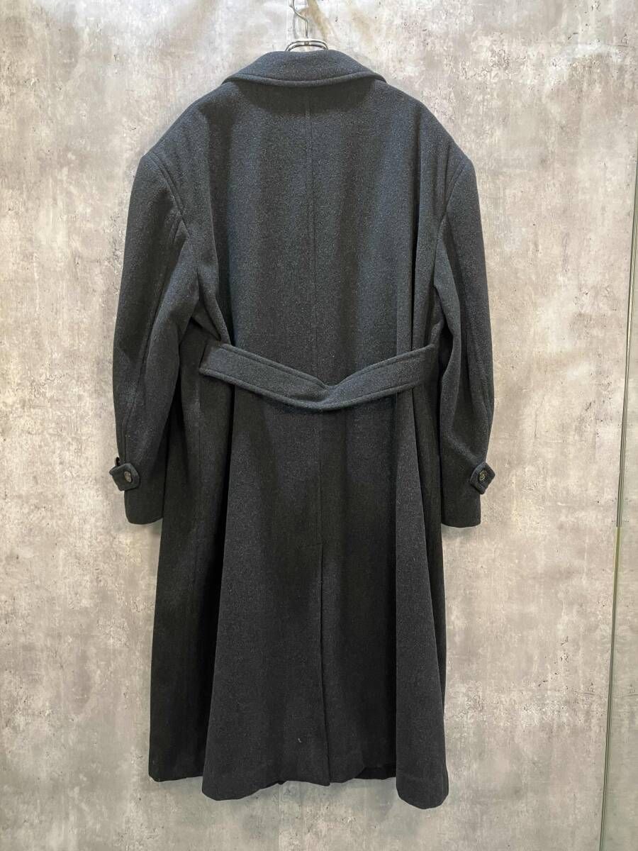 80s Archive／COMME des GARCONS HOMME PLUS Wool soutien collar coat
