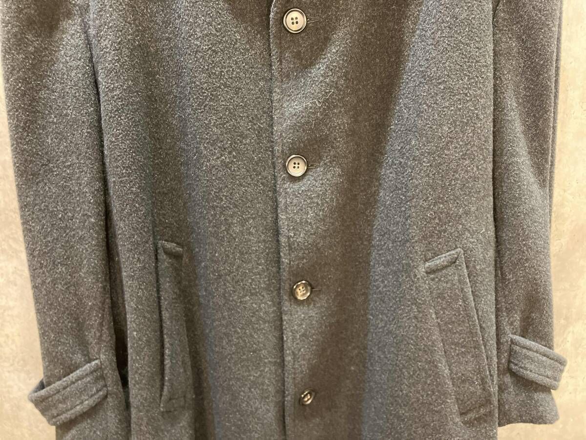 80s Archive／COMME des GARCONS HOMME PLUS Wool soutien collar coat
