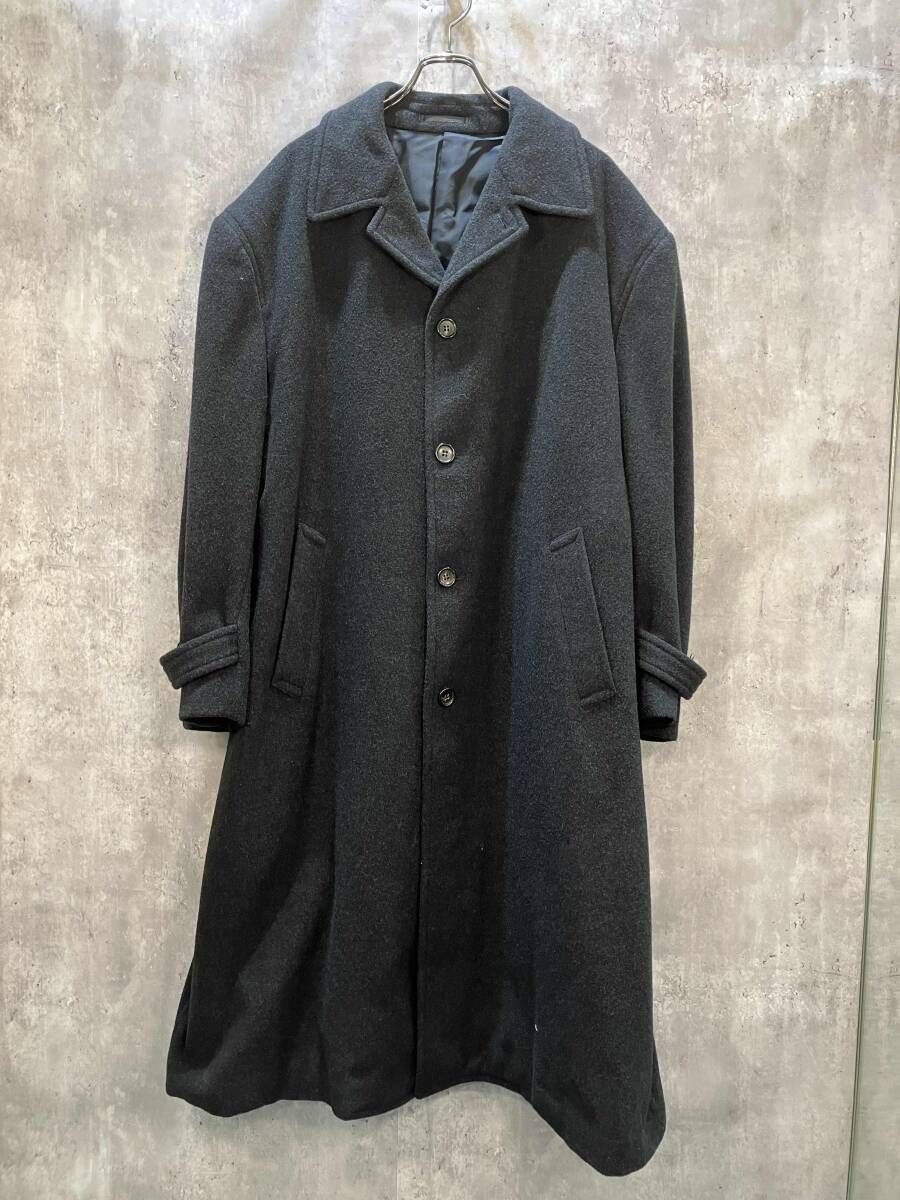 80s Archive／COMME des GARCONS HOMME PLUS Wool soutien collar coat