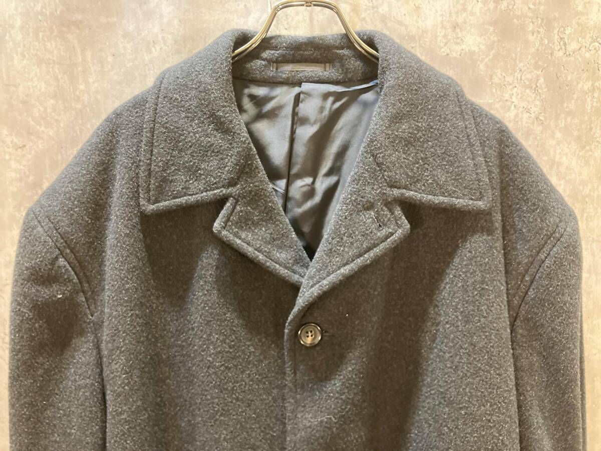 80s Archive／COMME des GARCONS HOMME PLUS Wool soutien collar coat