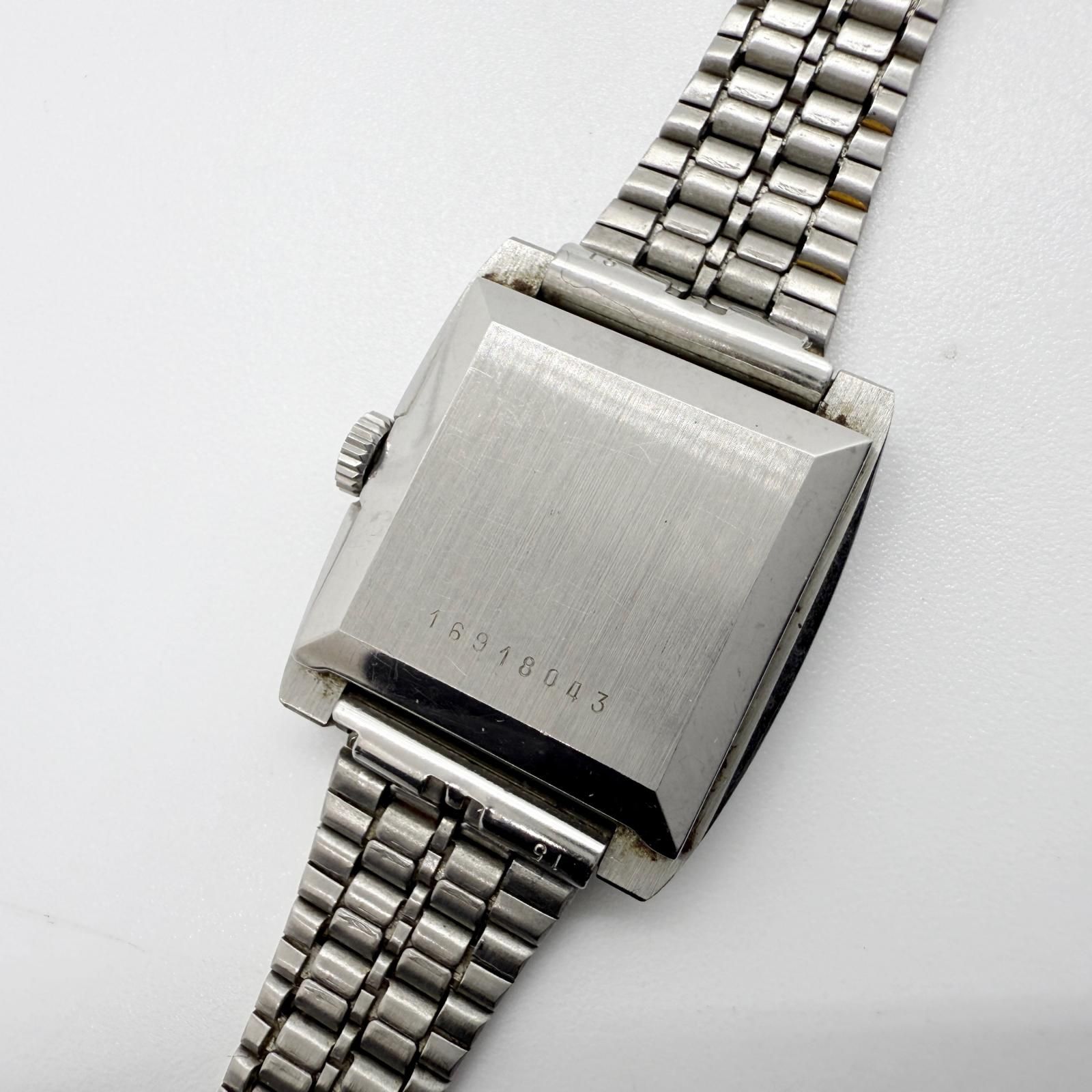 LONGINES ロンジン フラッグシップ スクエアケース 16918043 シルバー 