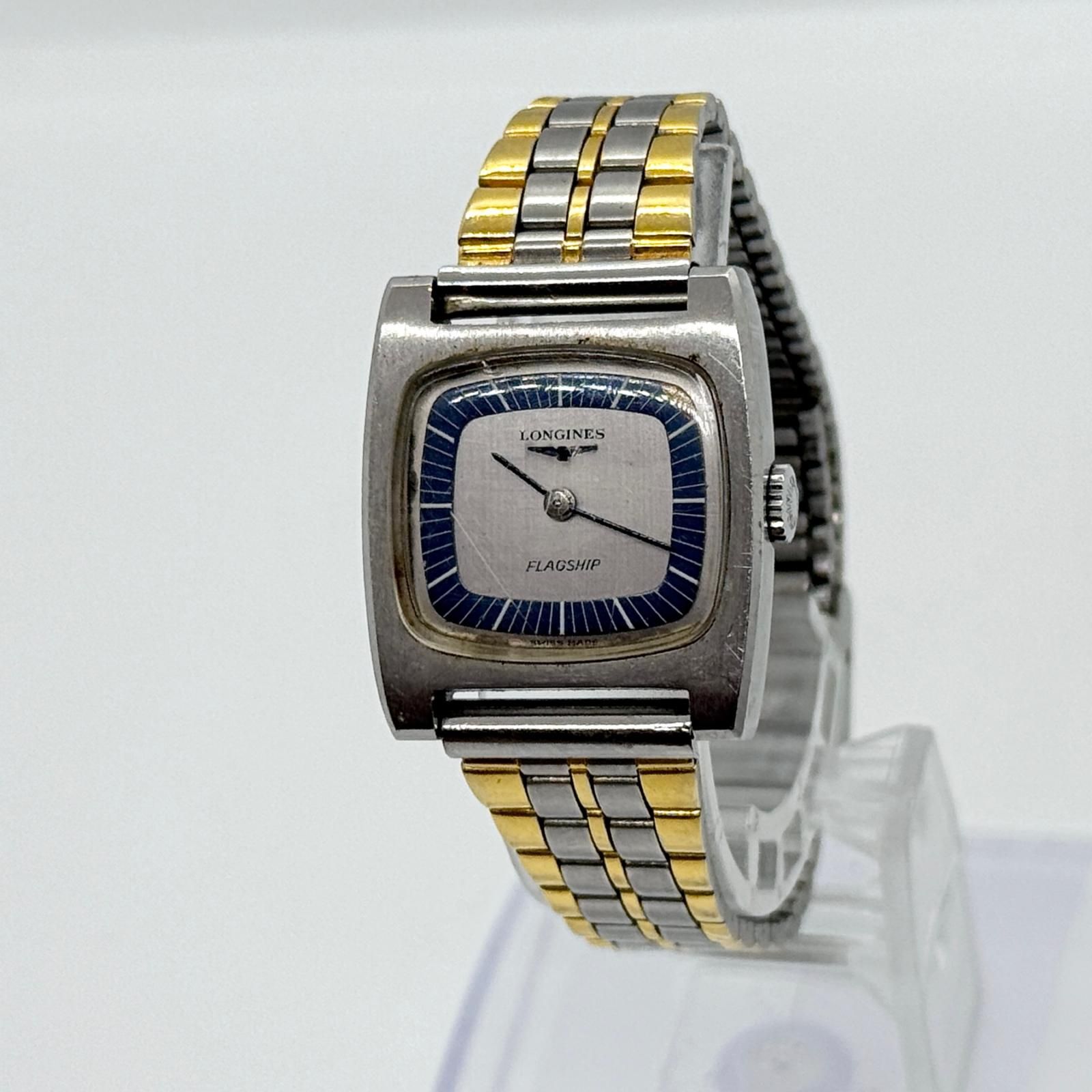 LONGINES ロンジン フラッグシップ スクエアケース 16918043 シルバー 