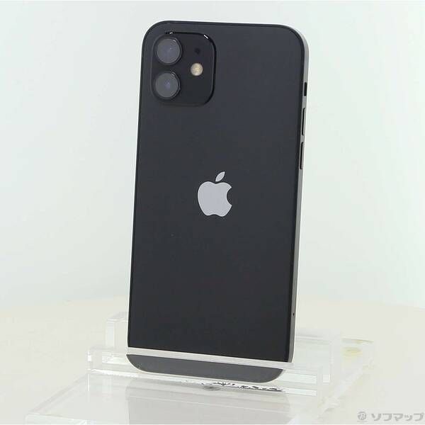 ソフマップ 〔中古品〕 iPhone12 64GB ブラック MGHN3J／A SIMフリー【377】