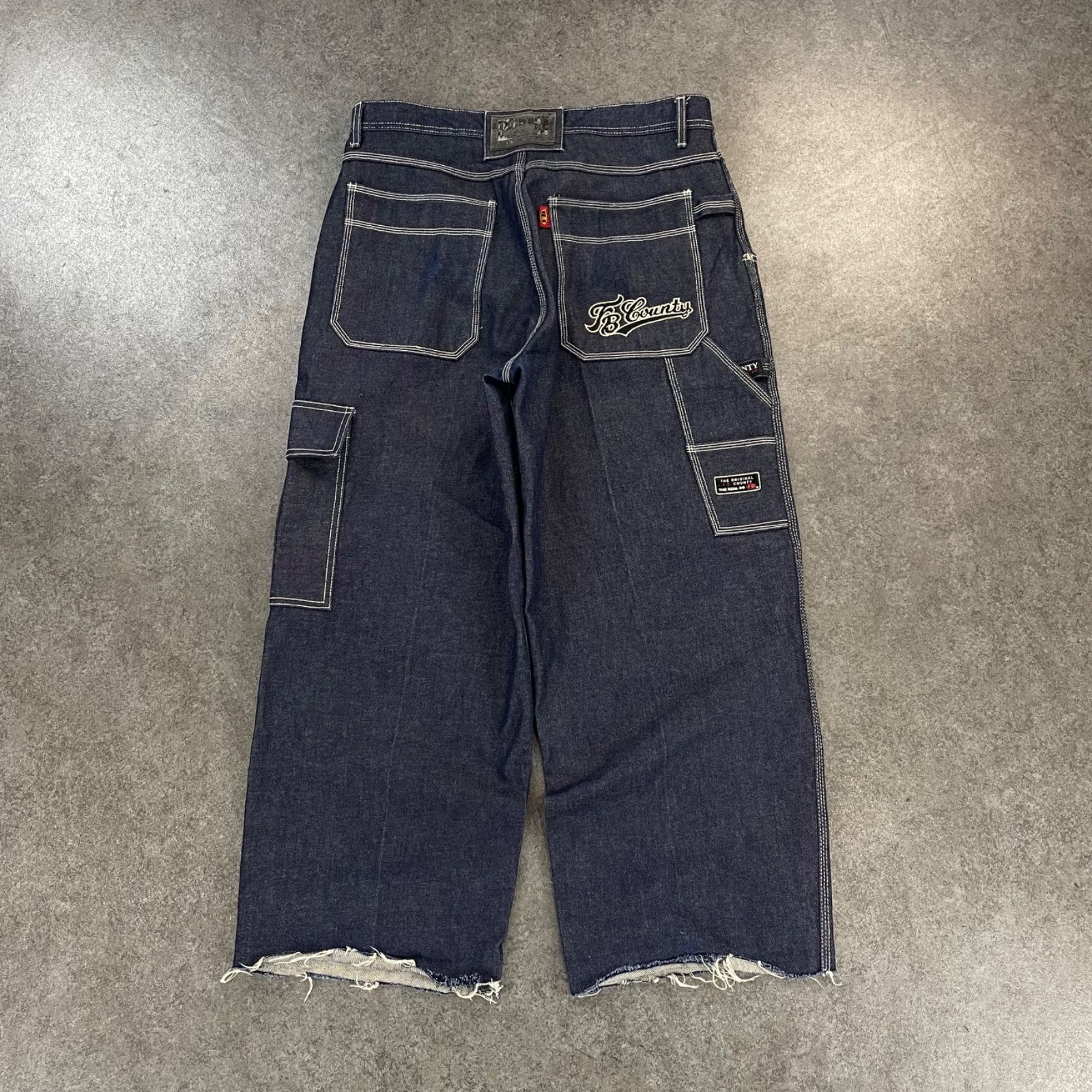 FB COUNTY Denim Buggy Jeans hiphop B-BOY Y2K エフビーカウンティ