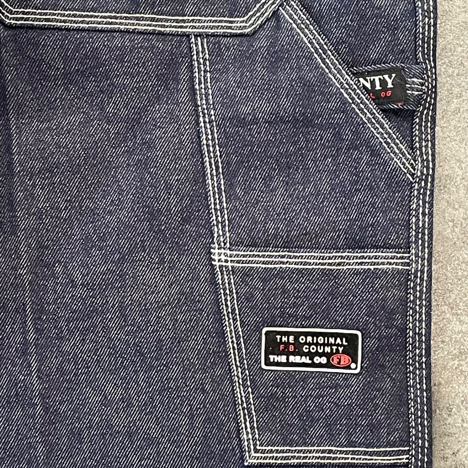 FB COUNTY Denim Buggy Jeans hiphop B-BOY Y2K エフビーカウンティ