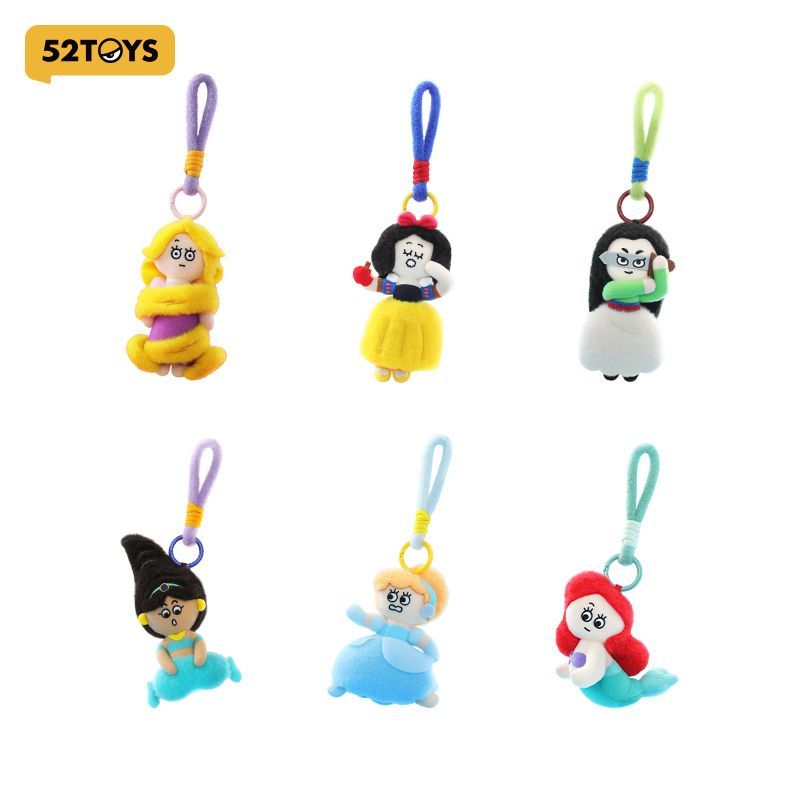52TOYS BLINDBOX ディズニープリンセス お忍びぬいぐるみストラップ