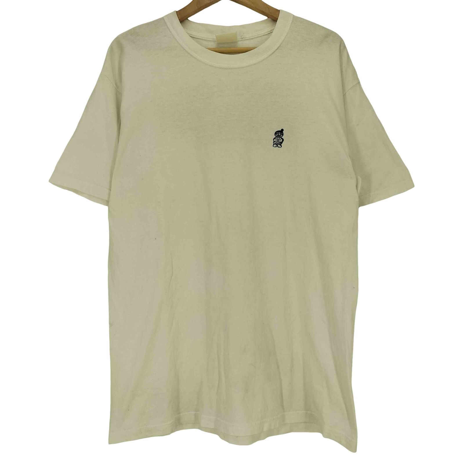 グッドイナフ GOODENOUGH 90s UK 民族 ハニワ プリント クルーネックTシャツ メンズ 表記無