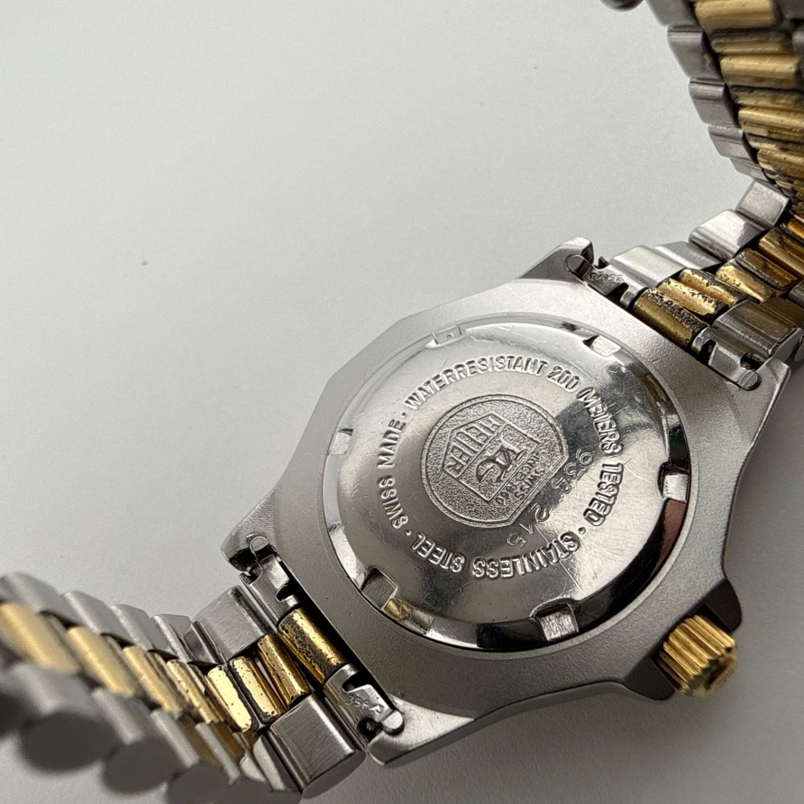 TAG Heuer プロフェッショナル 腕時計ジャンク品 TAG HEUER タグホイヤー プロフェッショナル 934.215 ボーイズ