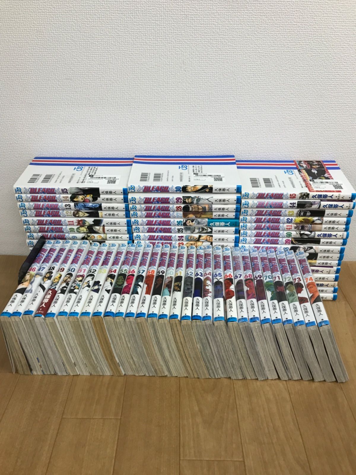 ☆①【未開封あり】BLEACH ブリーチ 1～74巻 コミック全巻セット 久保