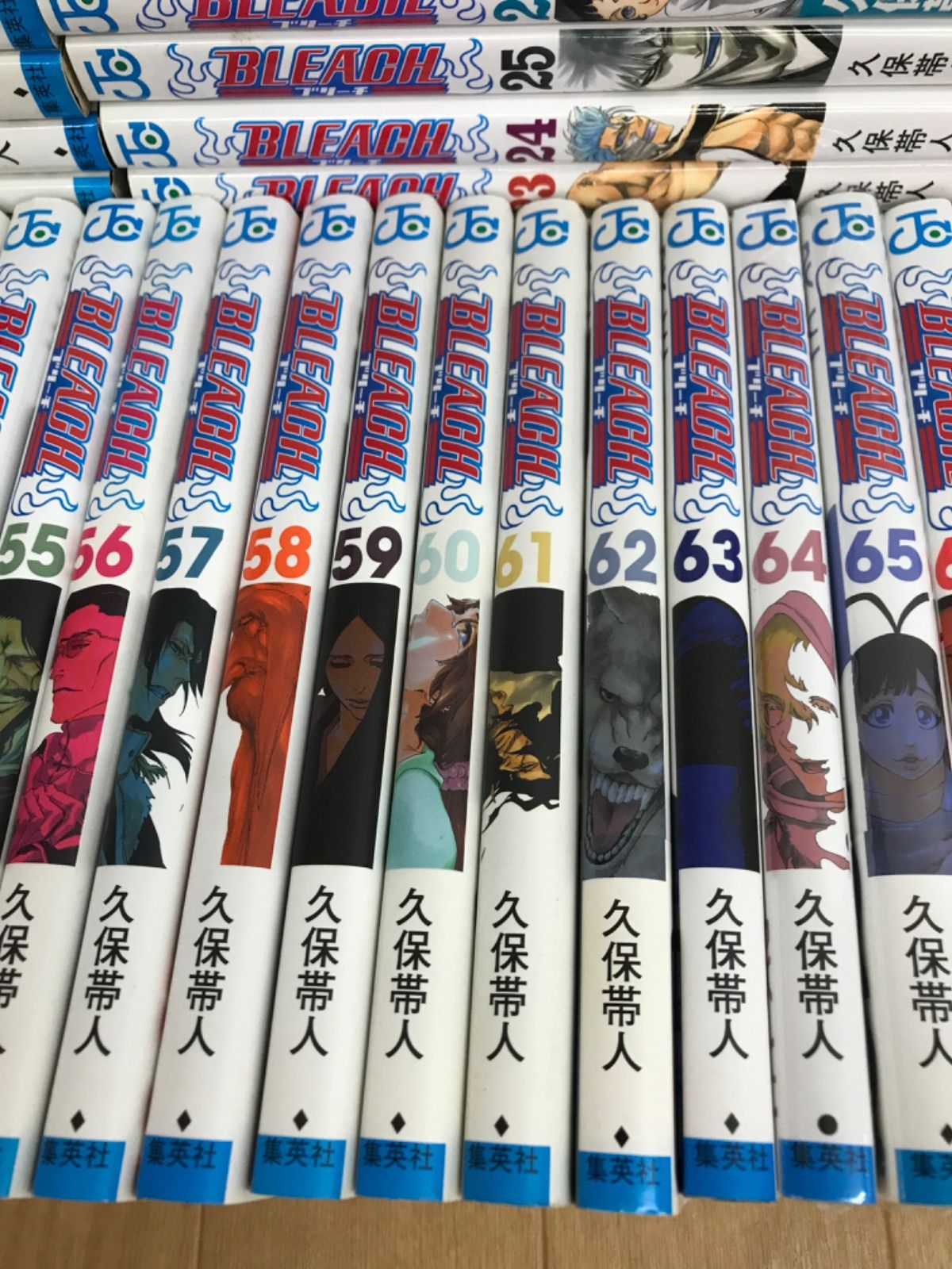 ☆①【未開封あり】BLEACH ブリーチ 1～74巻 コミック全巻セット 久保