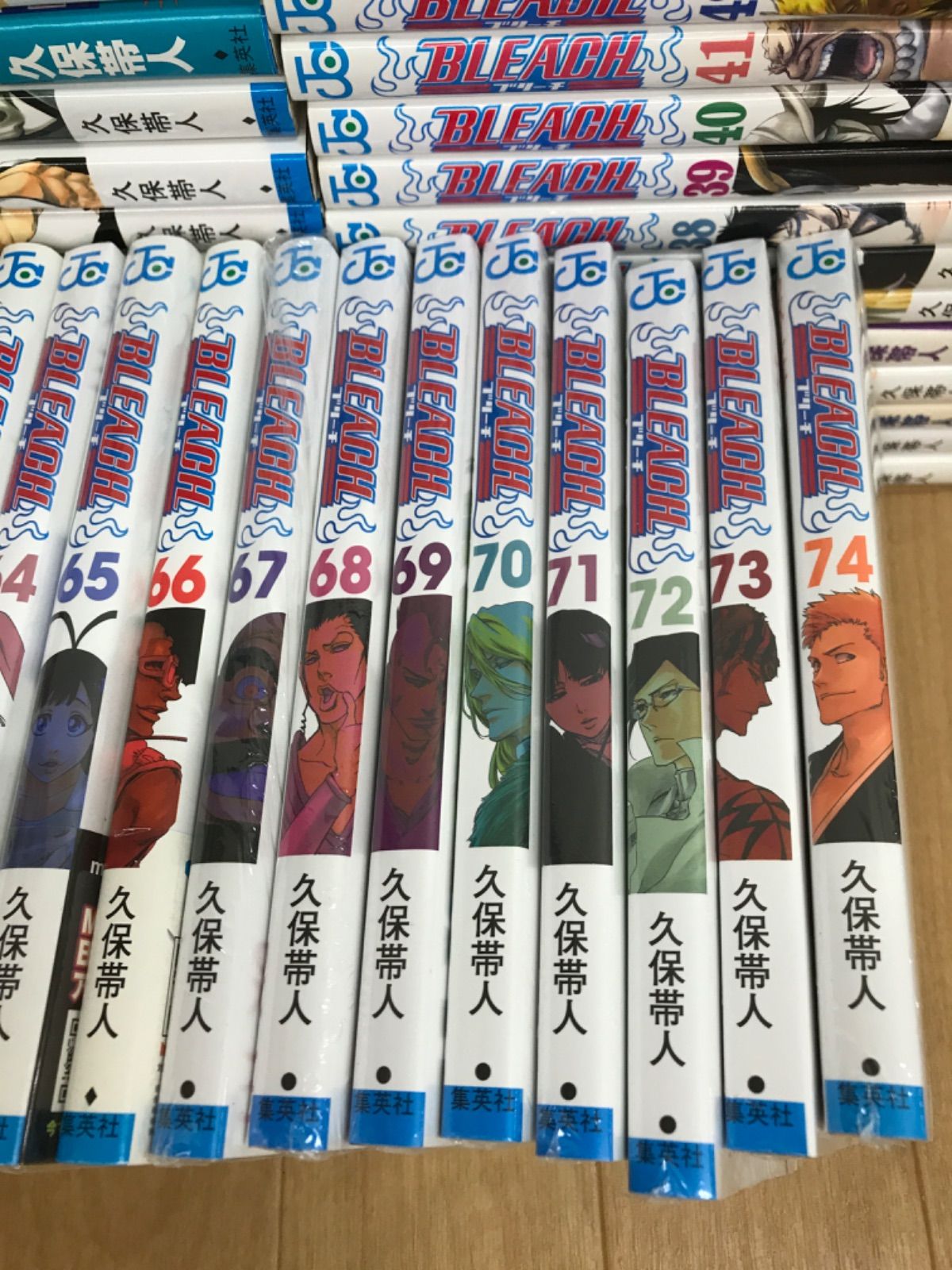 ☆①【未開封あり】BLEACH ブリーチ 1～74巻 コミック全巻セット 久保