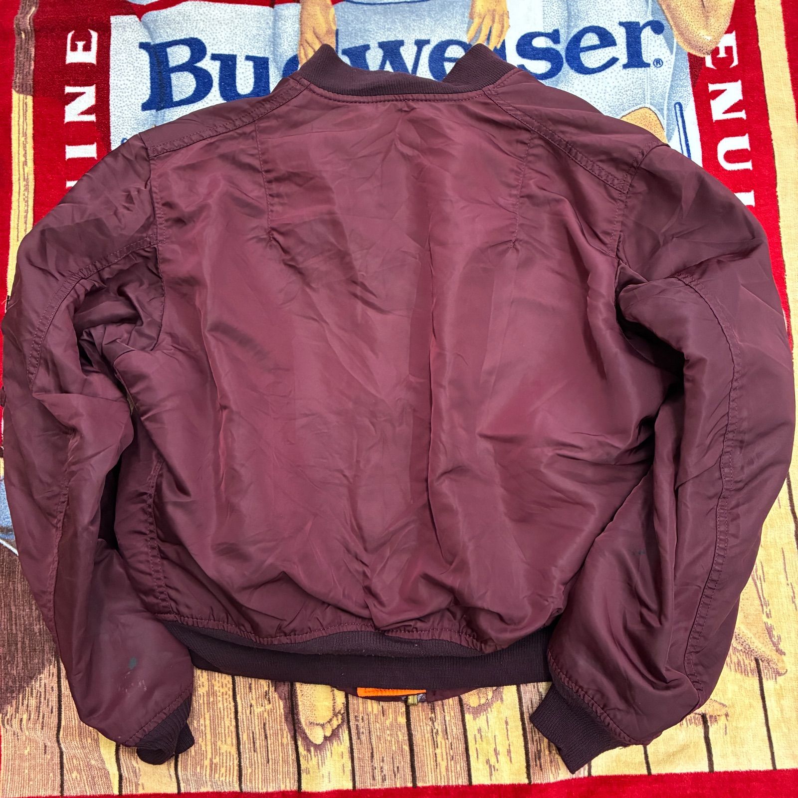 ALPHA INDUSTRIES MA-1 フライトジャケット - メルカリ