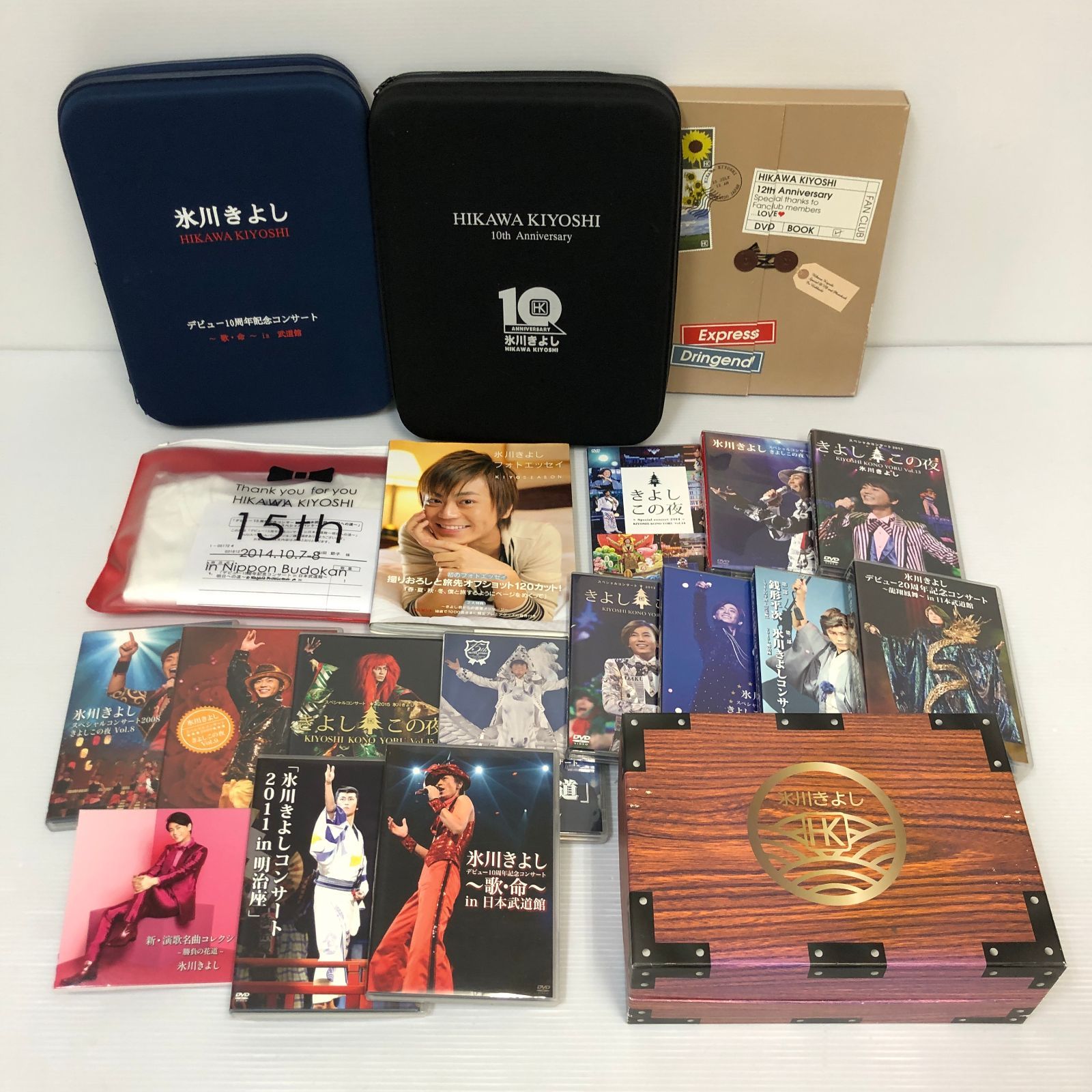 CD 氷川きよし コンサートDVD CD グッズ まとめ大量セット