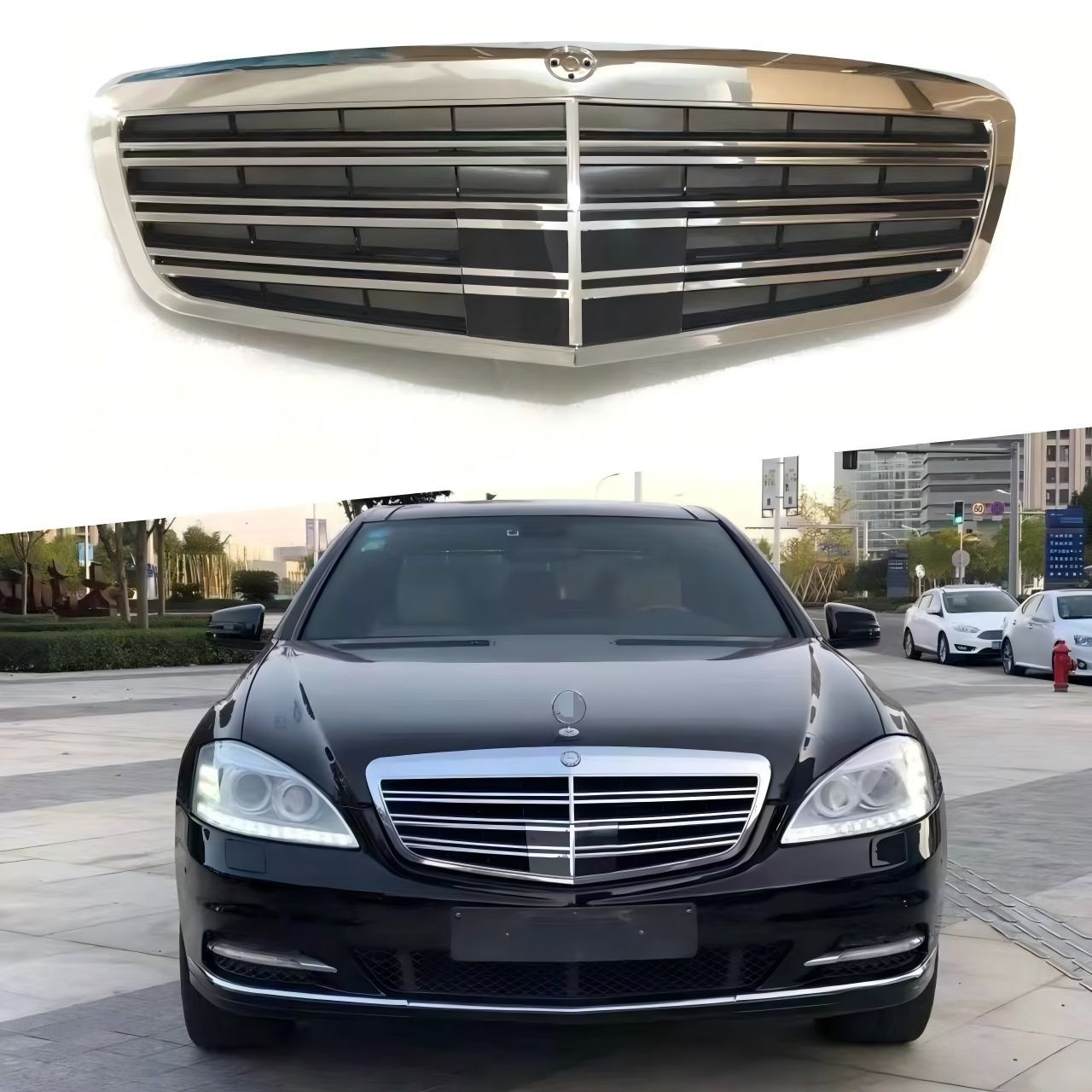 ヴェルファイア 30 グレンツェン フロントバンパー-bumper garax LED