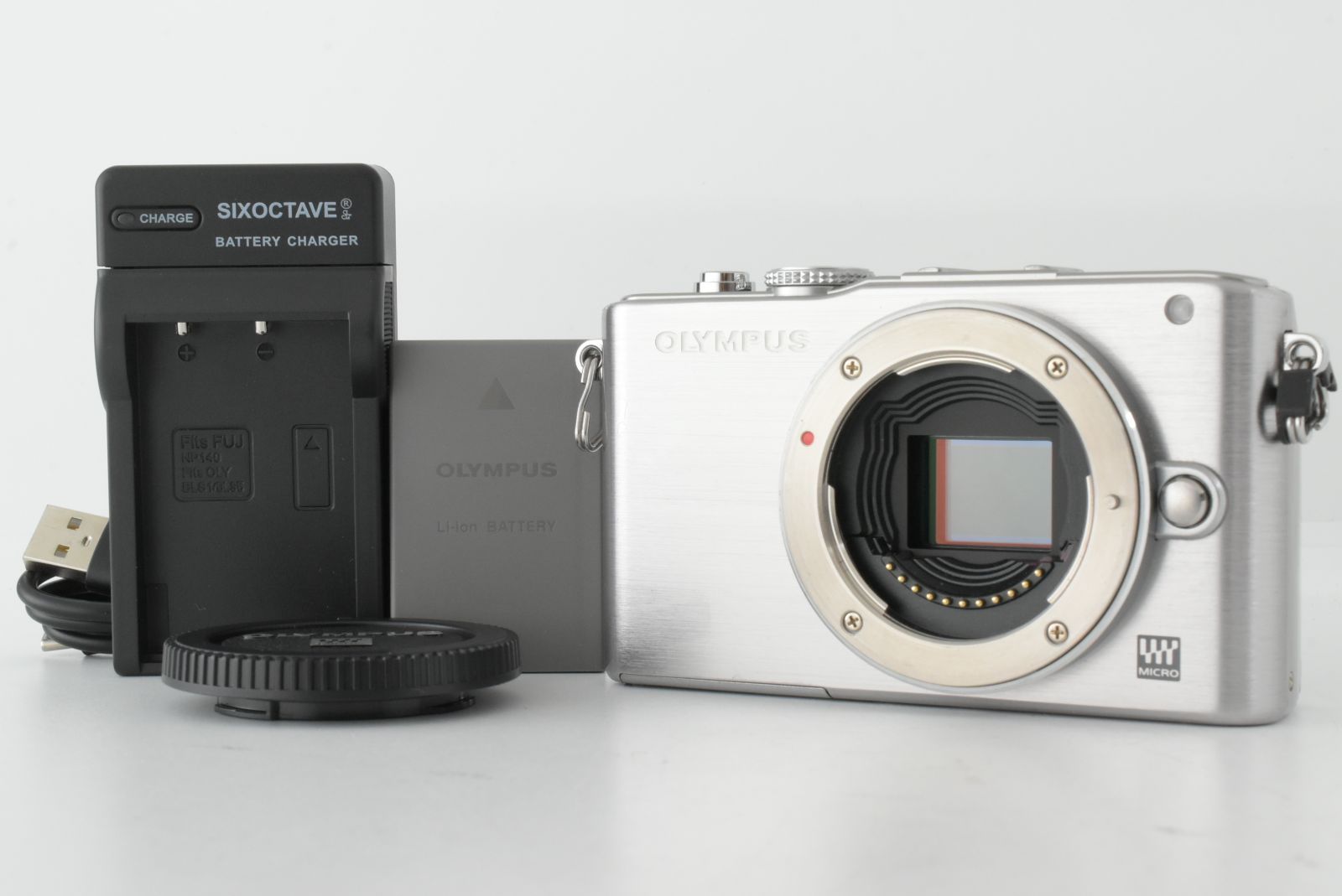 美品】シャッターカウント 19770回 OLYMPUS PEN Lite E-PL3 Mirrorless