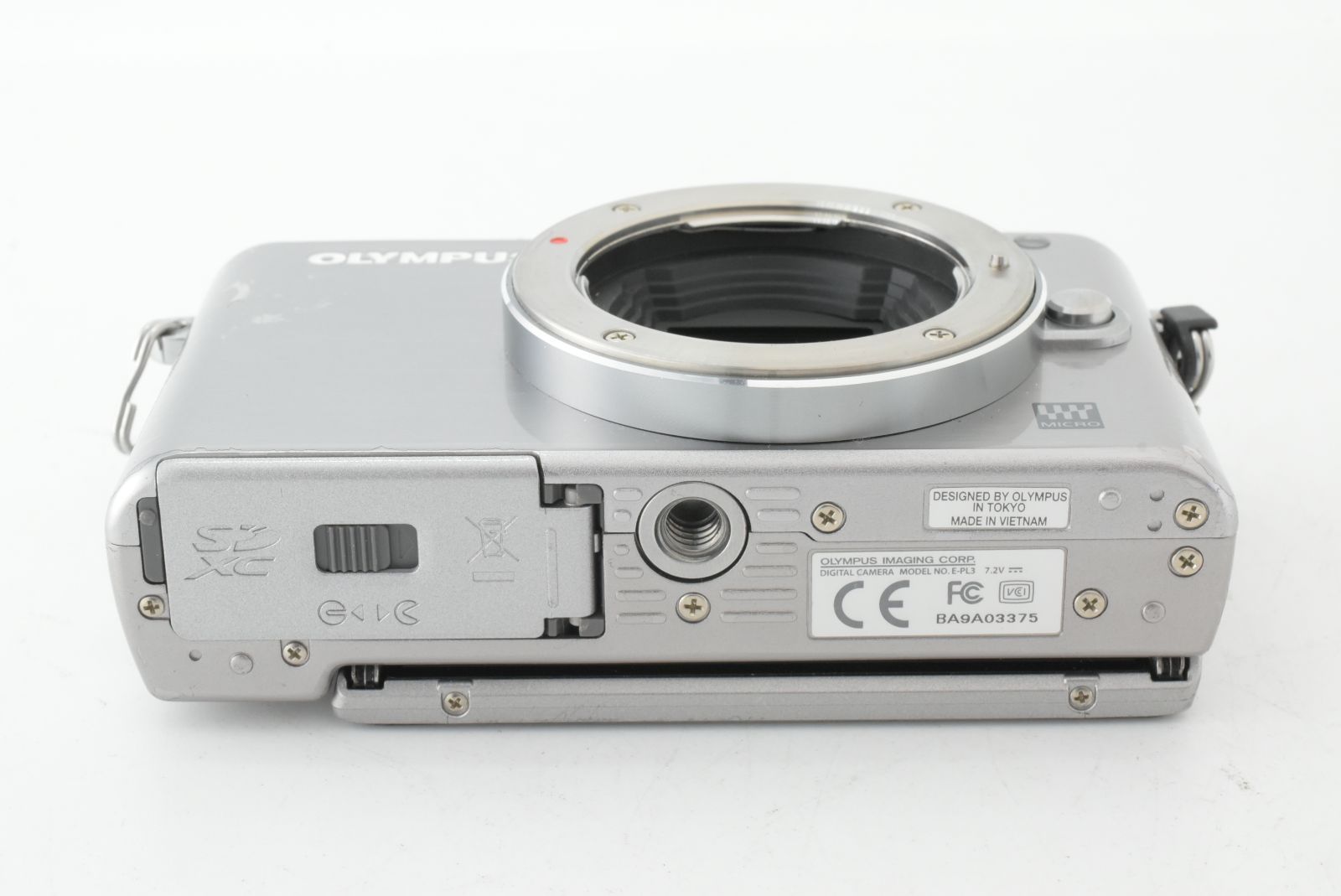 カメラ OLYMPUS PEN Lite E-PL3◇シャッター回数極少1249回のみ♪