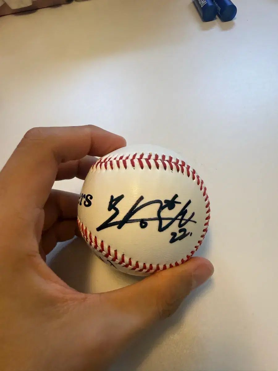 阪神タイガース オ・スンファン（呉昇桓） ロゴボール サイン入り
