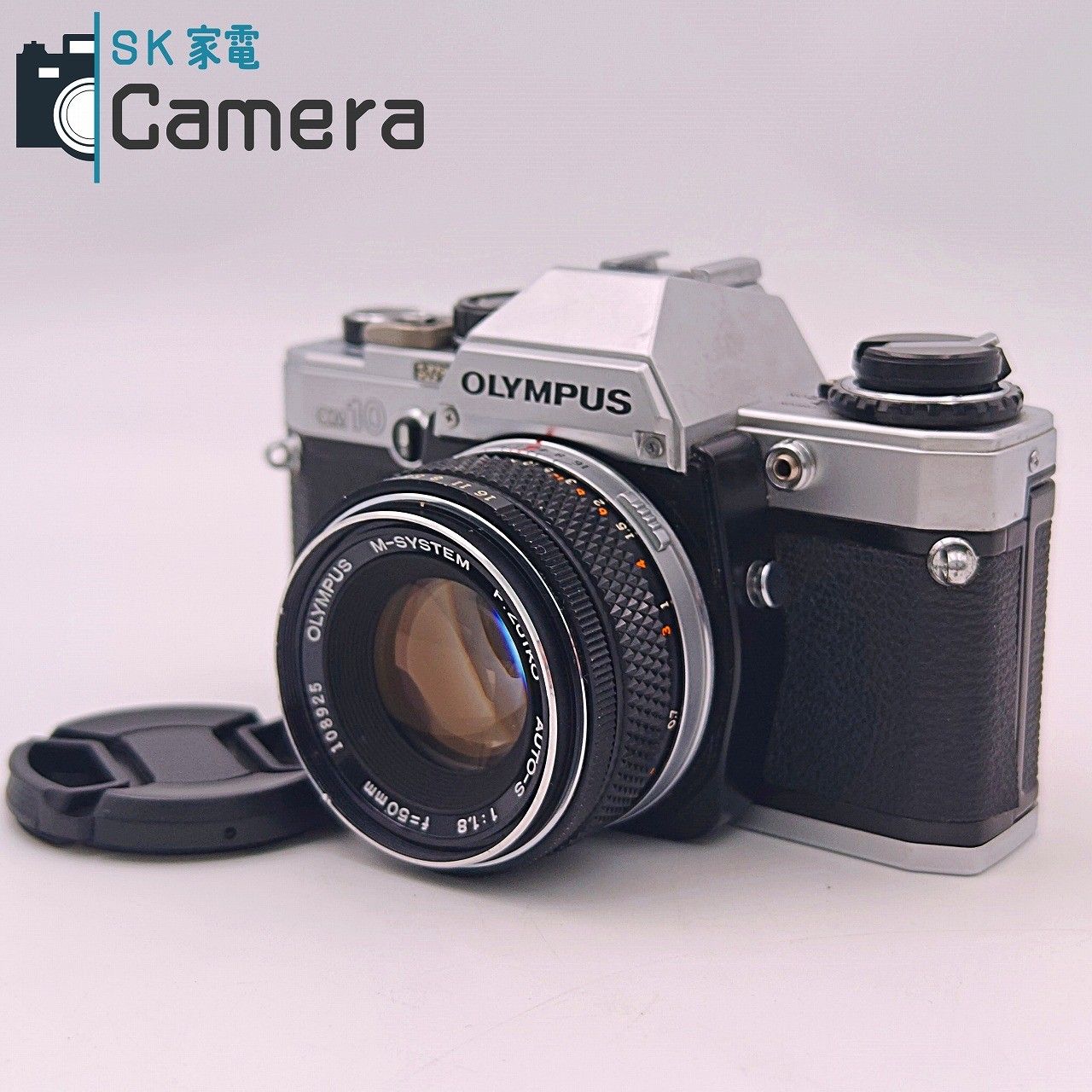 中古】 OLYMPUS OM10 M-SYSTEM F.ZUIKO AUTO-S 50mm F1.8 オリンパス