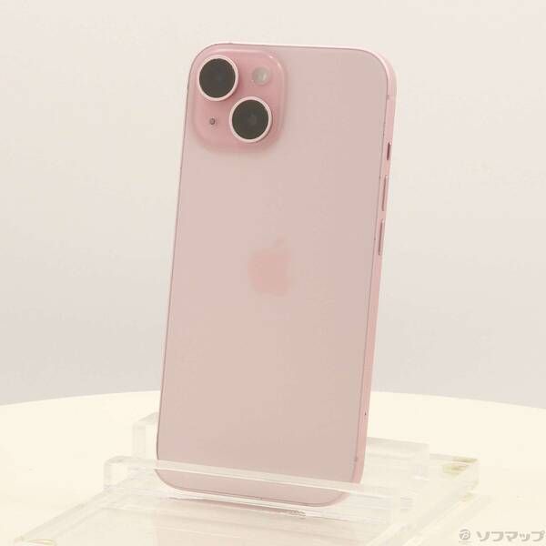 ソフマップ 〔中古品〕 iPhone15 128GB ピンク MTMJ3J／A SIMフリー【377】