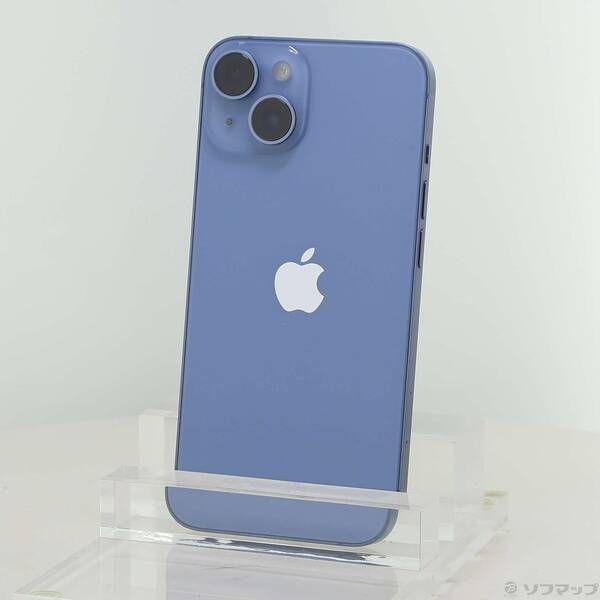 ソフマップ 〔中古品〕 iPhone14 128GB ブルー MPVJ3J／A SIMフリー【377】
