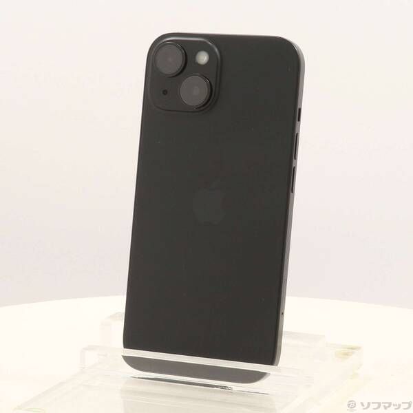 ソフマップ 〔中古品〕 iPhone15 128GB ブラック MTMH3J／A SIMフリー【377】