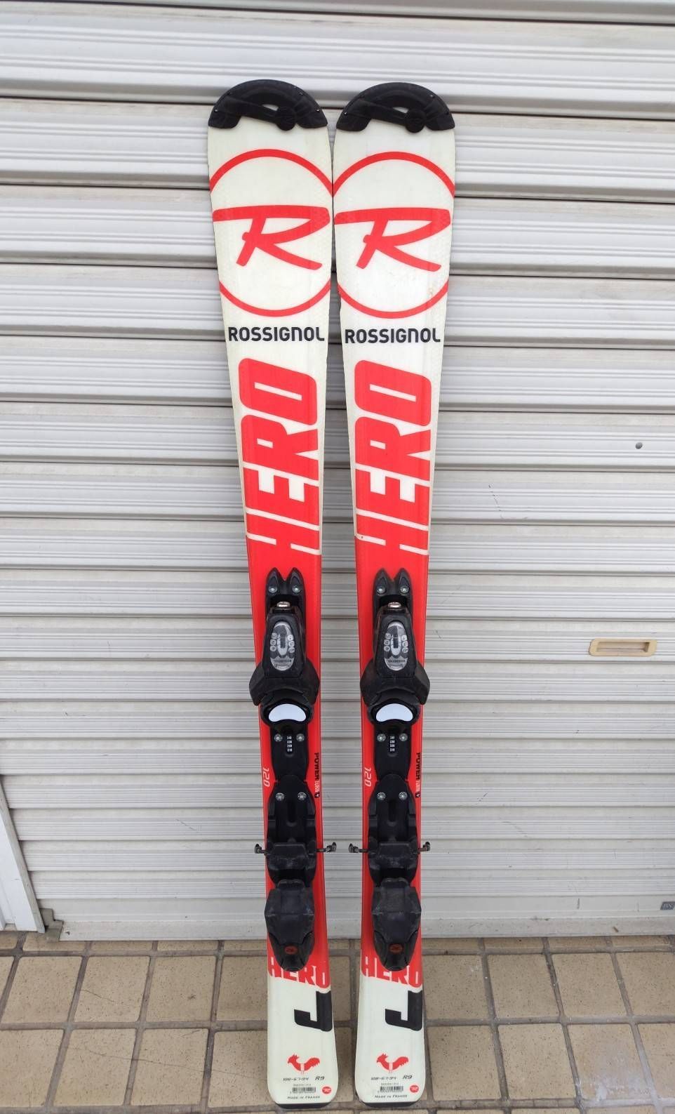 ROSSIGNOL HERO POWER TURN 120cm/ジュニアスキー板/ビンディング付き