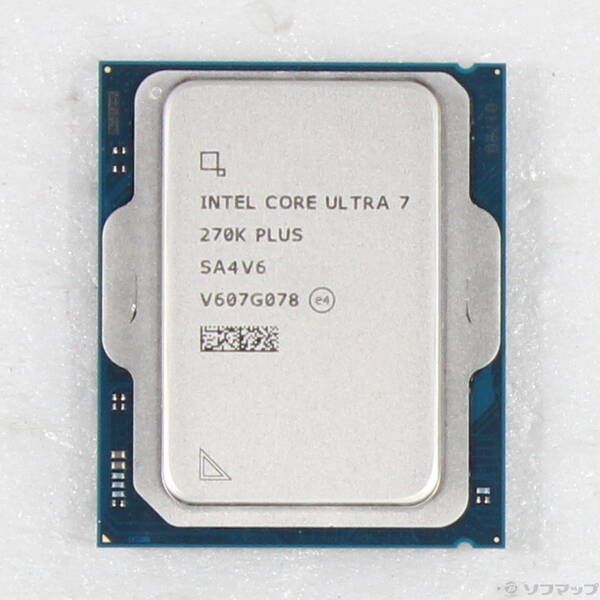 ソフマップ 〔中古品〕 Core Ultra 7 270K Plus 〔3.7GHz／LGA 1851〕【377】