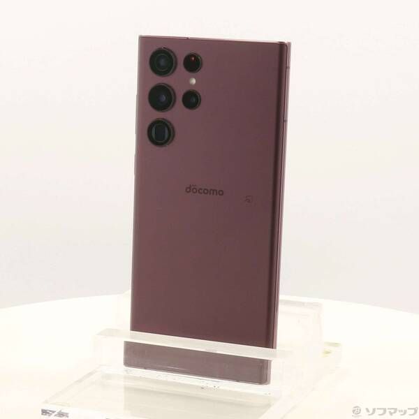ソフマップ 〔中古品〕 Galaxy S22 Ultra 256GB バーガンディ SC-52C docomo SIMフリー【377】