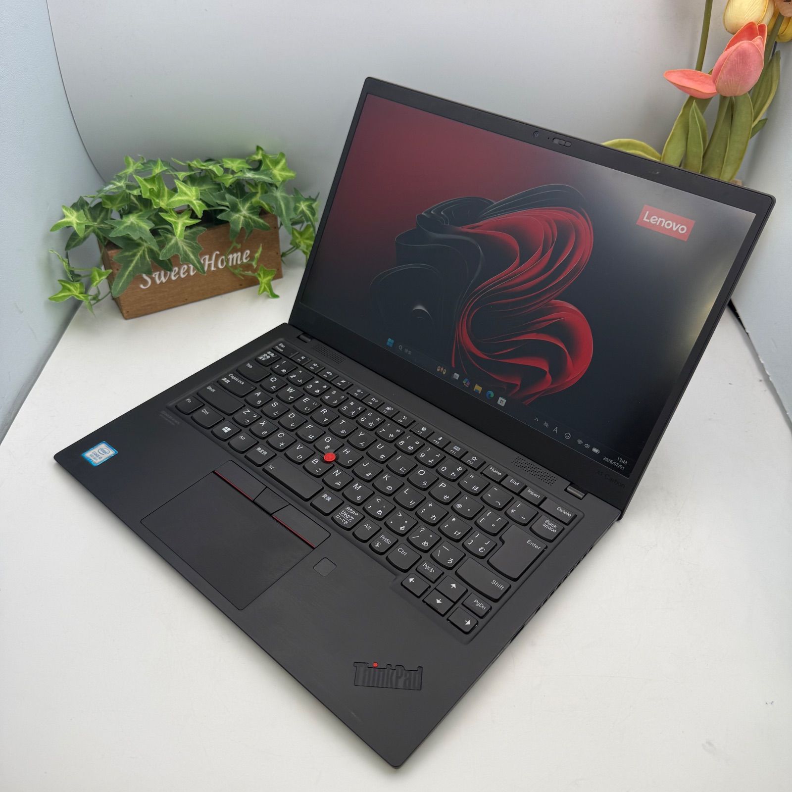 美品】ThinkPad X1 Carbon Gen7 i5/8GB/256GB SSD - メルカリ
