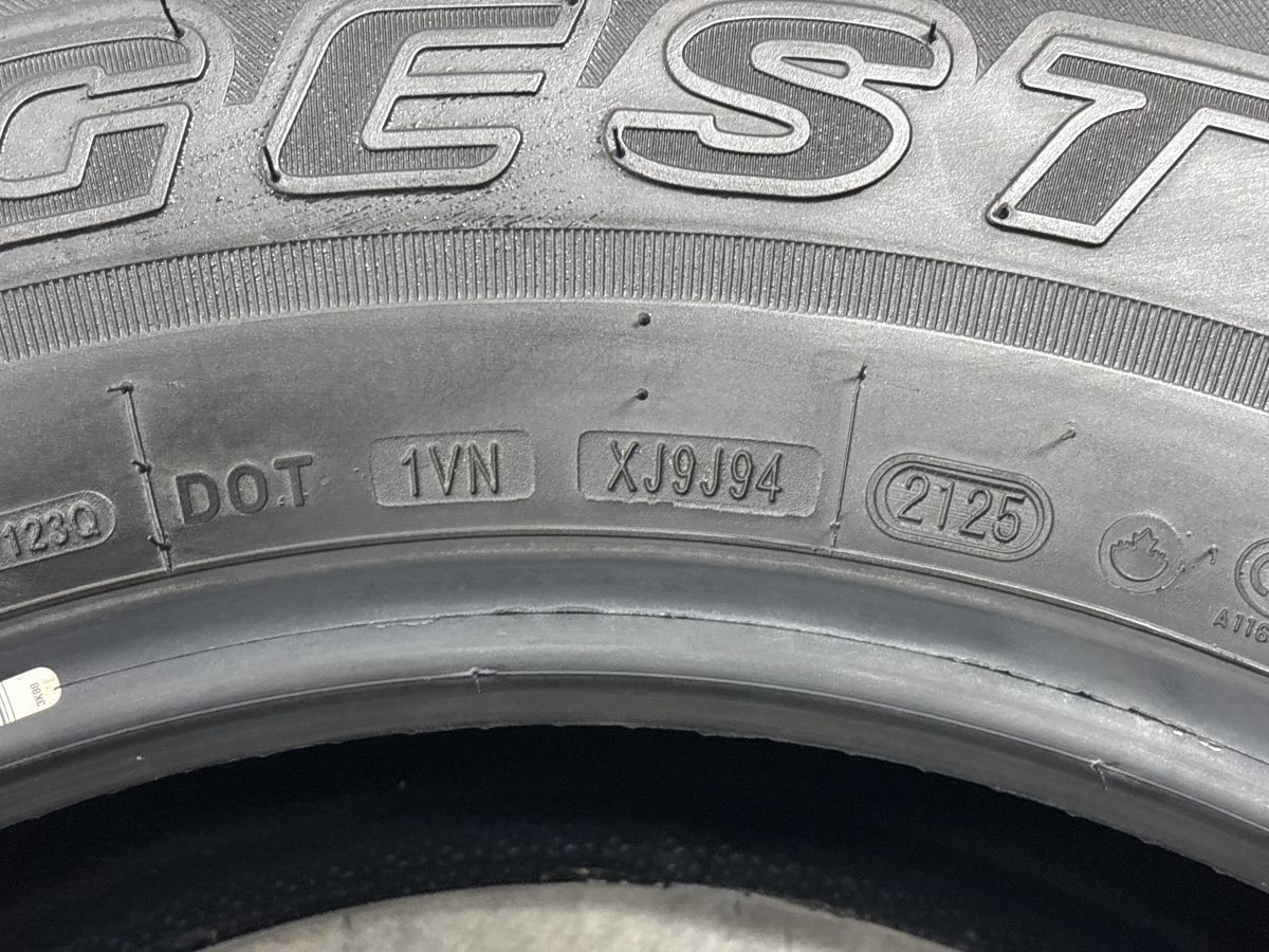 2025年製 新車外し品】ブリヂストン デューラー H/T 255/70R18 5本