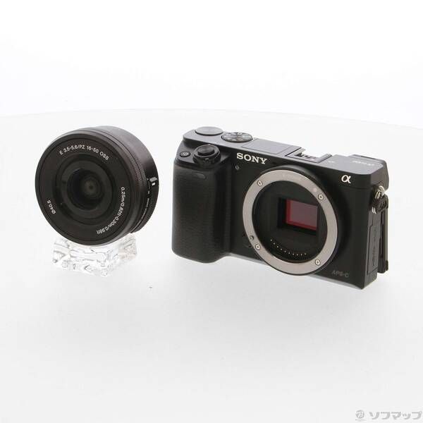 ソフマップ 〔中古品〕 α6000 パワーズームレンズキット ブラック ILCE-6000L【349】 42,197円